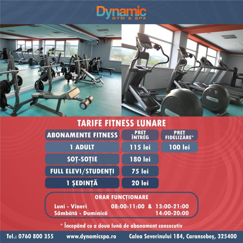 Tarife Dynamic 2021 - Fitness - FB